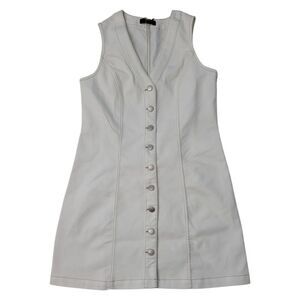 Frye Cream Button-Down Dress